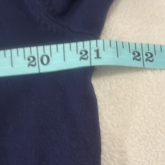 NWT navy en Thread light collared v neck sweater size large - Picture 6 of 7